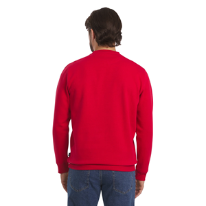 High Quality Low Price Stylish Solid Color Knitted Anti-Wrinkle Fleece Men's Sweatshirts Slim Fit Comfortable Winter Sweatshirts - Product Image 6
