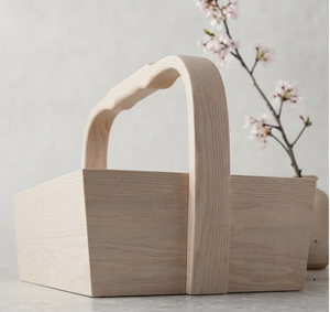 Caddy en bois moderne de style scandinave contemporain, exporté d'Inde, pour la décoration intérieure, modèle unique - Product Image 4
