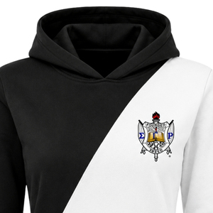 Women Custom 2 Panel Cross Pullover Hoodie <b>Without</b> Drawstring Soft Warm Fleece <b>Sweatshirt</b> Fashion Apparel Wholesale - Product Image 3