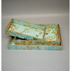 Plateau de service imprimé en MDF de haute qualité, modèle 28, pour servir des boissons, des aliments, du café, du thé, du jus - Plateaux décoratifs - Product Image 4