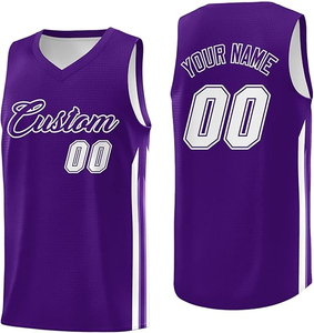 เสื้อกีฬาบาสเก็ตบอลแบบมีโลโก้ทีมสั่งทำพิเศษ ระบายอากาศได้ดี แห้งเร็ว ทรงหลวม ใส่ได้ทั้งชายและหญิง  ขนาดสั่งทำได้ - Product Image 2