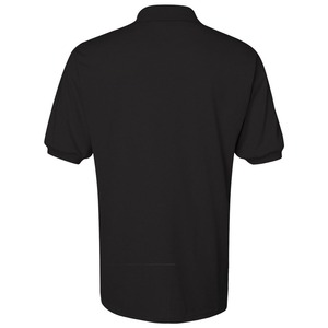 เสื้อเชิ้ตแขนสั้นสีดำสำหรับผู้ชาย ทรงปกติ สไตล์ลำลอง ผ้าฝ้าย 100% คอสูง พิมพ์ลายดิจิทัล ระบายอากาศได้ดี รับสั่งทำ - Product Image 3