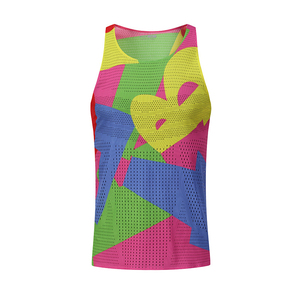 Camiseta Deportiva Personalizada para Hombre, Informal, Cómoda, con Estampado por Transferencia de Calor, Transpirable, Tejida, 100% Poliéster, Cuello Redondo, para Carreras - Product Image 2