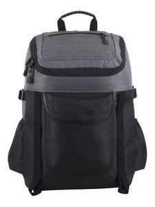 Unisex <b>Nylon</b> <b>Backpack</b> 20-37L Capacity Waterproof Zipper Closure Casual Style Soft Handle Arcuate Shoulder Strap USB Sports - Product Image 5