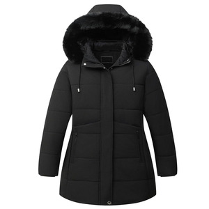 Outdoor Use Puffer Jacket Custom Logo Women Puffer Jacket Polyester Made Women Puffer Jacket - Product Image 3