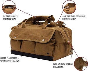 Vietnam Easy Organizing Portable Tool <b>Backpack</b> Durable <b>Waterproof</b> Multi Compartments OEM <b>Backpack</b> - Product Image 4