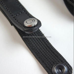 Cristaux brillants à bords noirs personnalisés de haute qualité Bling incrusté canal vide bande de front de cheval en cuir bouton pression pour boucles - Product Image 6