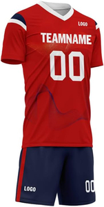 Customized Logo Quick Dry Football Jersey Sports Kit Training Wear Set <b>Soccer</b> Uniform Football Full Set Manufacturer - Product Image 6