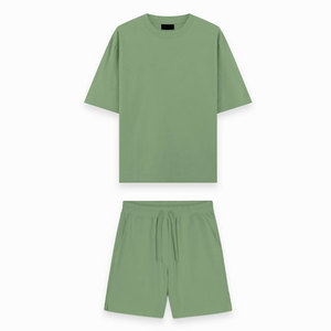 Nouvelle chemise à manches courtes coupe classique avec poches, design streetwear grande taille, ensemble deux pièces pour homme, été, tissu éponge à séchage rapide - Product Image 4
