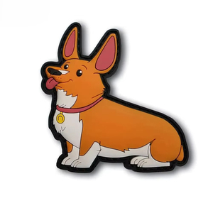 Patch 3D en PVC personnalisé |   Étiquette de marque en caoutchouc phosphorescente pour vestes d'hiver |   Prix d'exportation en gros - Product Image 3
