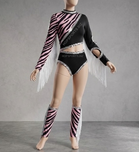 Uniformes de Majorette para Animadoras, Bandas de Marcha y Espectáculos de Baile, Uniformes de Majorette con Lentejuelas, Uniformes de Majorette para Desfiles - Product Image 2