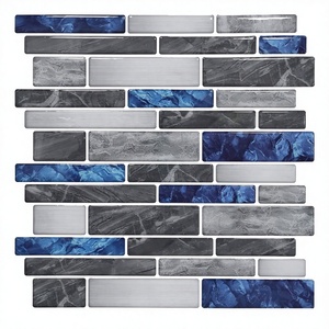 GLADIATOR ENDLESS HAWANA BLUE R1 TILE for Interior <b>Wall</b> Decor Bathrooms for Supermarket Park Courtyard Bedroom Living Room - Product Image 6