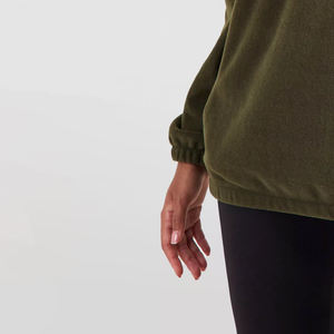 เสื้อฮู้ดดี้ขนเท็ดดี้แบบโอเวอร์ไซส์  รักษ์โลก  คอตั้ง  ซิปครึ่งตัว  สำหรับผู้หญิง  ลดราคาพิเศษ - Product Image 5