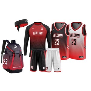 Ensemble de vêtements de basketball grande taille pour hommes, maillots d'équipe personnalisés avec design sur mesure - Product Image 4