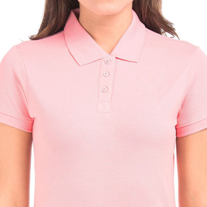 Short Sleeve Loose Fit Polo Shirt Women Turn <b>Down</b> Collar Summer100% Cotton Polo T Shirt Women's - Product Image 6