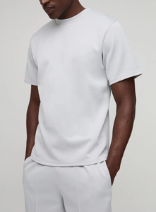 Ensemble sweat à capuche et short pour homme, couleur contrastée, tendance, qualité supérieure, réglable, fabriqué en usine - Product Image 3