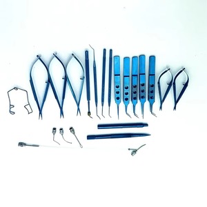 Juego de 21 Instrumentos de Titanio para Cirugía de Cataratas, Kit Quirúrgico Oftálmico, Herramientas para Operaciones Oculares Sin Estuche - Product Image 2