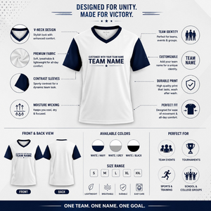 Conjunto Deportivo Premium para Hombre 100% Algodón con Camiseta de Cuello en V y Pantalones Cortos |   Uniforme Deportivo Transpirable de Secado Rápido para Fútbol - Product Image 5