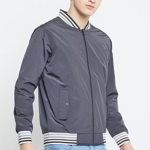 Venta Directa de Fábrica, Chaquetas Bomber para Hombre, Nueva Llegada, Ropa de Exterior, Chaquetas Deportivas, Color Liso, Cierre de Cremallera, Chaquetas Bomber Personalizadas - Product Image 4