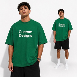 Camisetas de Hombre Extra Grandes de Alta Calidad con Impresión Personalizada, 100% Algodón, 230G, Camisetas Extra Grandes y Gruesas para Hombre - Product Image 4
