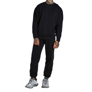 Chándal de Cuello Redondo Personalizado para Hombre, Conjunto Informal con Bolsillos y Sudadera con Capucha de Gran Tamaño - Product Image 1