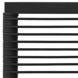 Ensemble de salon de jardin noir et gris, collection de canapés de jardin élégants - Product Image 6