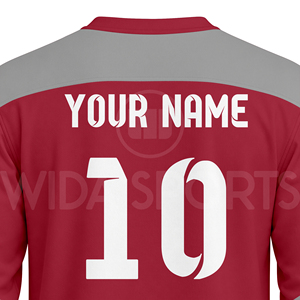 Custom Ice Hockey Apparel Set Sublimated Hockey Jerseys And Shorts Lightweight Durable Hockey Uniform Supplier For USA Team - Product Image 5