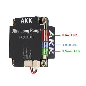 เครื่องส่งสัญญาณวิดีโอ TX5000AC 5W 4.9GHz-6.1GHz พร้อม96ช่องสำหรับระบบ FPV ระยะไกล - Product Image 4