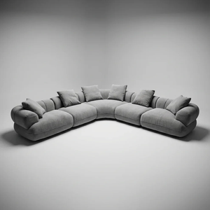 Canapé modulaire en tissu Edgardo de haute qualité, mobilier moderne de luxe pour la maison, l'hôtel et l'hôtellerie - Product Image 1