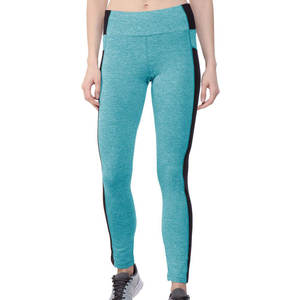 Leggings tricotés taille haute pour femme Private Fit - Respirants, antibactériens, écologiques, séchage rapide, pour yoga, gym, style hip-hop - Product Image 3