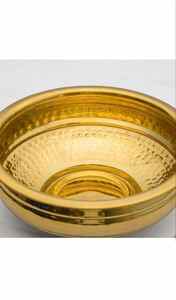 Bol de service Bold Blossom, bol en laiton de haute qualité à prix raisonnable pour la maison, bol de la meilleure qualité BoldBlossom - Product Image 5