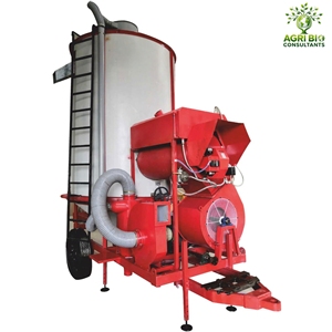 Secador de Arroz Móvil de Alta Eficiencia, Sistema Portátil de Secado de Granos Agrícolas, Modelo AgriBio Consultants 2026, 10-20 Años - Product Image 1
