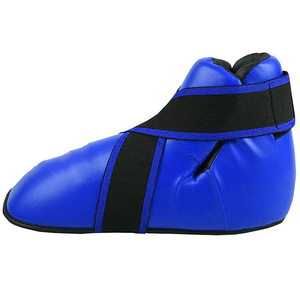 Zapatos de Boxeo de Cuero Azul con Cierre de Cordones, Transpirables y Resistentes a Impactos para Entrenamiento - Product Image 3