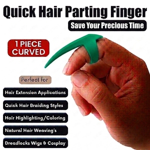 Herramienta Profesional para Aplicación de Extensiones de Cabello en Salón, Anillo Separador de Dedos con Separador de Uñas Fácil para una Separación Precisa del Cabello - Product Image 2