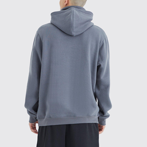 Men's High Quality <b>Hoodie</b> Solid Autumn Plain 100% Cotton Custom Colors 370g New Arrival Custom Logo Eco-Friendly Fleece Knitted - Product Image 2