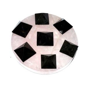 Pirámide de amatista Seven, Base de cristal, estrella, David - Product Image 4