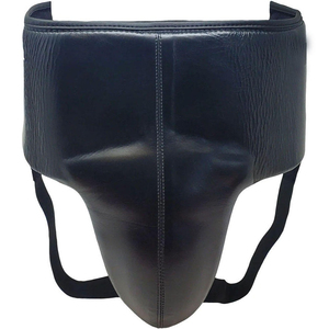 Protections inguinales et de la zone pubienne de haute qualité, légères, 100% cuir, anti-transpiration, pour MMA et boxe, avec couleur personnalisée - Product Image 1