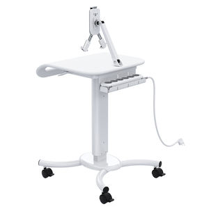 Chariot médical moderne et luxueux en métal de 7.9 ~ 13 pouces pour hôpital, tablette mobile chariot, ressort à gaz élévateur, tablettes pour clinique - Product Image 6