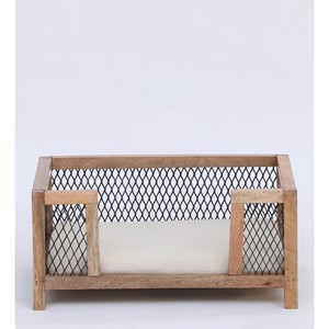 Lit pour animaux de compagnie en bois de manguier artisanal, vente en gros |   Fabricant de lits pour chiens en bois naturel en Inde - Product Image 2
