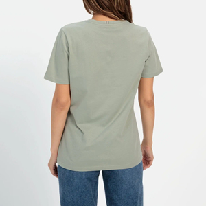 Camiseta de Mujer de Algodón Puro de Primera Calidad, Gruesa, Lisa, Oversize y con Estampado Personalizado - Product Image 2