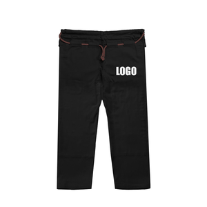 Premium White Karate Gi Uniform Set with Reinforced Stitching, Breathable Cotton Fabric, Adjustable Red Belt for Daily Training - Product Image 2