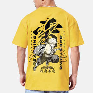 Camiseta extragrande con corte relajado y tejido transpirable, perfecta para atuendos casuales modernos con un toque de moda único. - Product Image 2