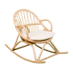 Children Furniture Natural Rattan <b>Rocking</b> <b>Chair</b> Hot <b>Sale</b> High Quality Kids Furniture Wholesale For Nursery Room And Bedroom - Product Image 1