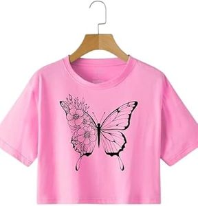 T-shirt imprimé AuroraBlend pour femmes, élégant, en coton doux, confortable, décontracté, à porter au quotidien - Product Image 3