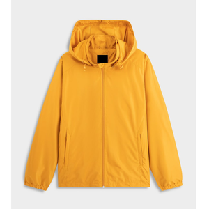 Veste de pluie imperméable coupe-vent légère pour homme avec logo personnalisé pour la randonnée, les voyages et le camping - Product Image 2