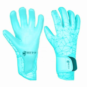 Gants de gardien de but professionnels de protection supérieure, paume avant en latex allemand de 4 mm, dos en sublimation, coupe hybride personnalisée - Product Image 4