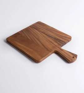 Tabla de Cortar Rectangular Multiusos de Madera, Bandeja de Servir para Cocina, Tabla de Cortar de Madera Rectangular Reversible de Doble Cara - Product Image 4