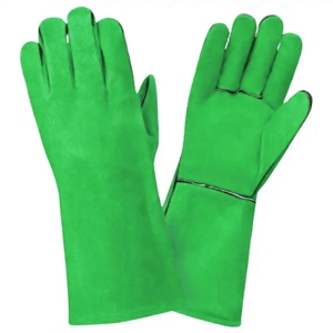 Gants en cuir personnalisables pour vêtements de travail, vestes de sécurité industrielles anti-chaleur et anti-étincelles pour pompiers, soudeurs et manutentionnaires - Product Image 4