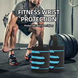 Bandas de Entrenamiento para Fisicoculturismo, Barras y Pesas, Protector Antideslizante, Correa de Levantamiento de Pesas, Muñequera Deportiva - Product Image 5