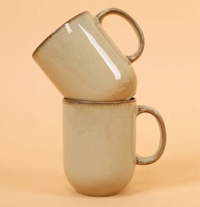 Juego de Tazas de Café de Cerámica con Acabado Mate Rústico, Diseño Minimalista, Asa Cómoda, Duradero, Perfecto para Té, Café, Hogar y Oficina - Product Image 2